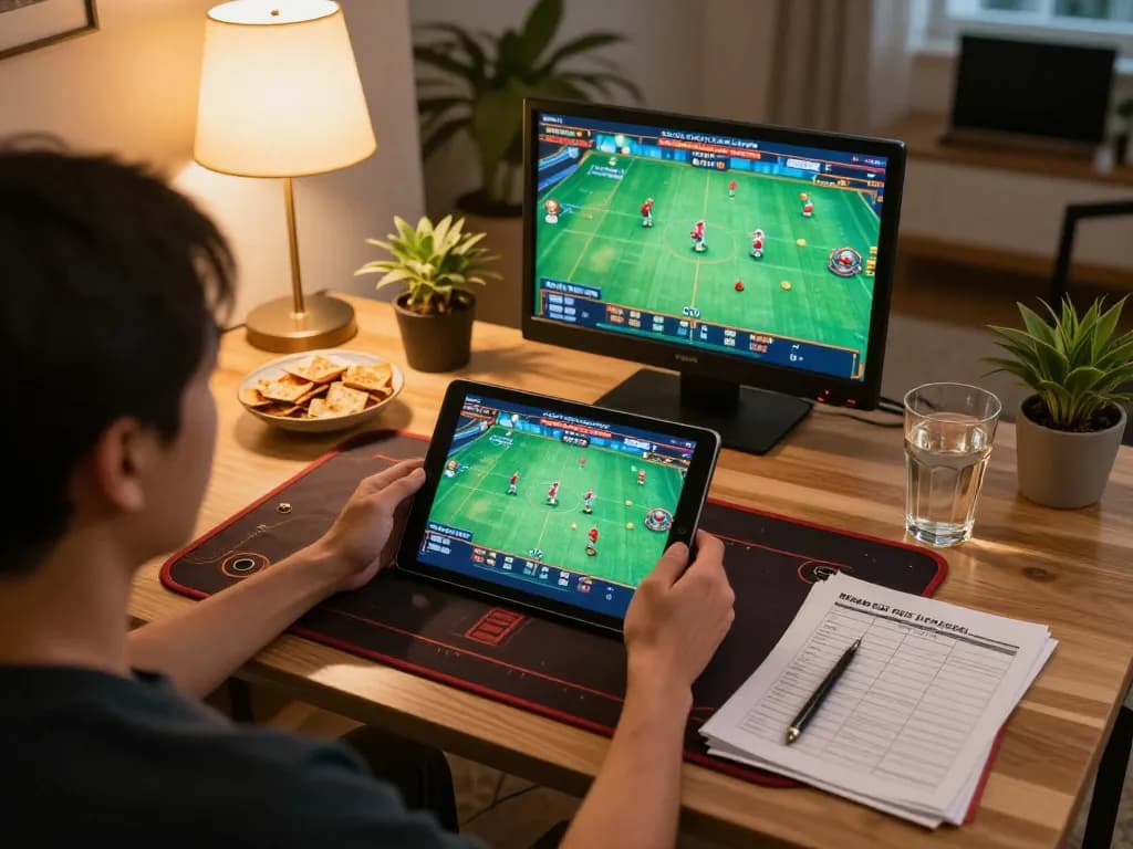 Thưởng thức đá gà Thomo hôm nay trên máy tính bảng trong khi tham gia các trận đấu trực tiếp trong một không gian ấm cúng tại nhà.