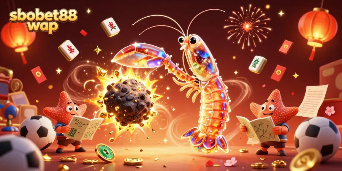 Experience the excitement of sbobet88 wap with dynamic sports betting visuals and engaging characters.