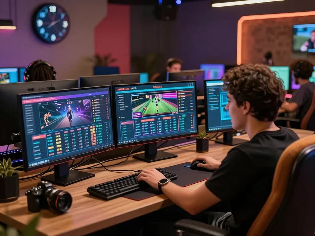 Excited player betting on tr 88 esports events in a sleek online sportsbook environment.