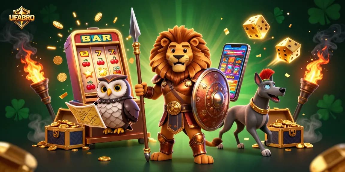 Experience thrilling wins at UFABRO with captivating slot games and exciting casino elements.