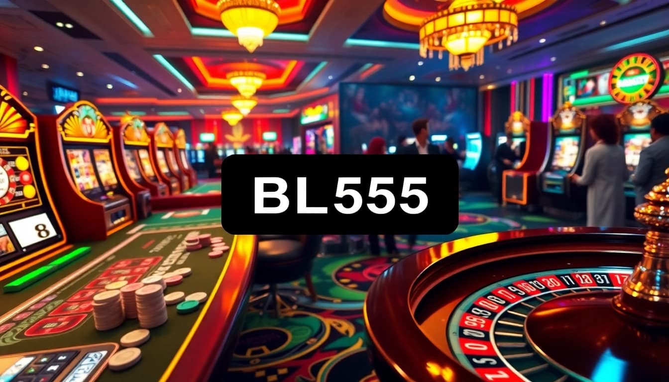 Experience the thrill of BL555 gambling with vibrant casino games and lively atmosphere.
