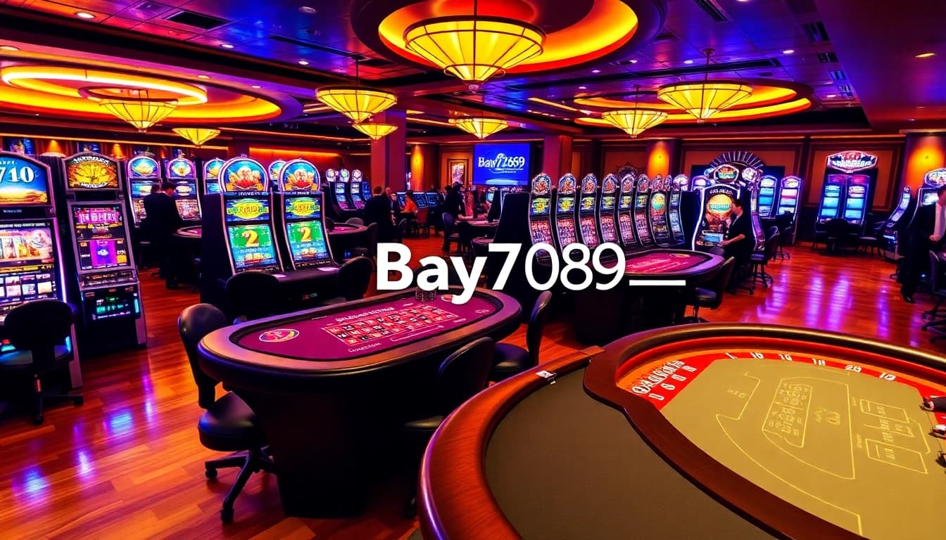 Play competitive games at Bay789 with immersive casino visuals and thrilling atmosphere.