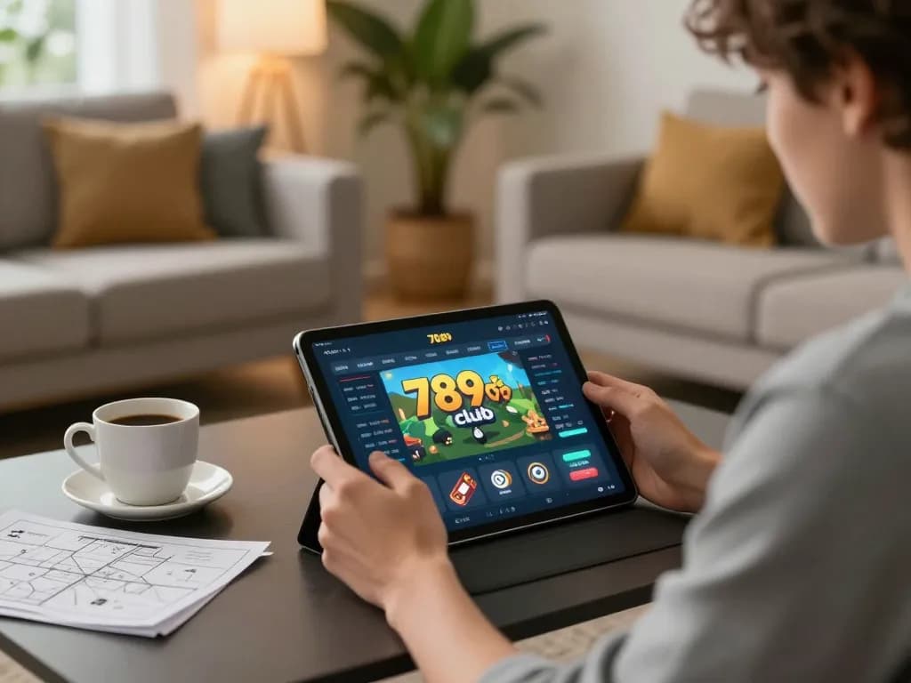Tham gia vào lối chơi chiến lược trên ứng dụng 789club trong một không gian ấm cúng tại nhà