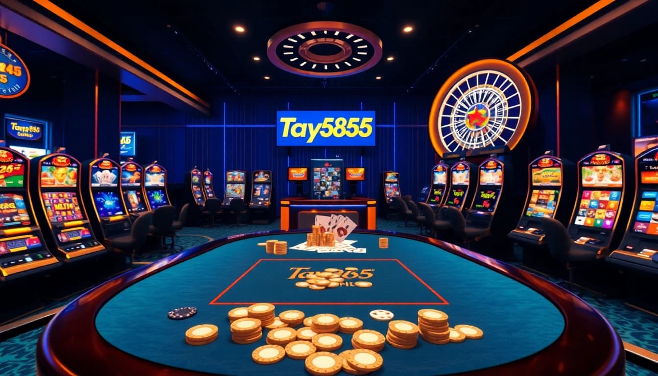 Experience thrilling gameplay at Taya365 PH with a vibrant online casino scene showcasing exciting games.