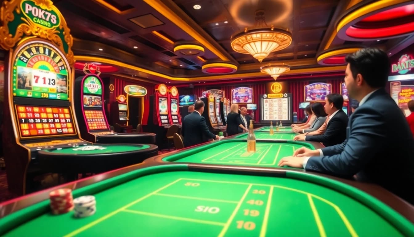 Sao789 players engaging in thrilling online gambling with vibrant casino games.