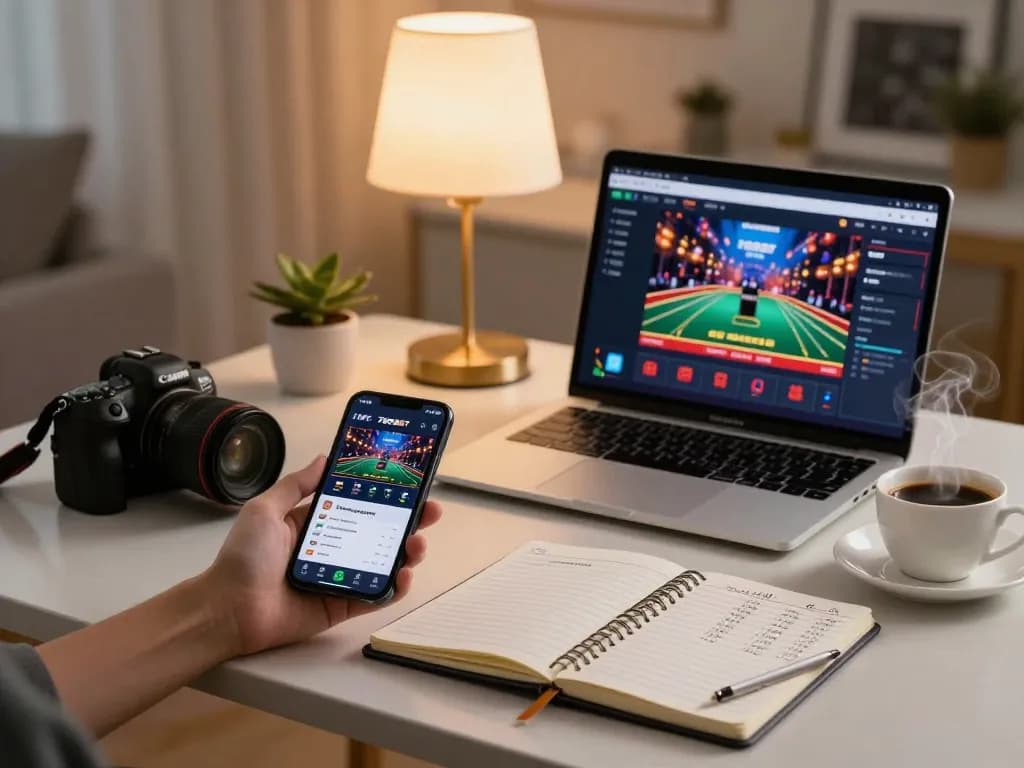 Betting strategy session with 789BET app on smartphone showcasing online gaming