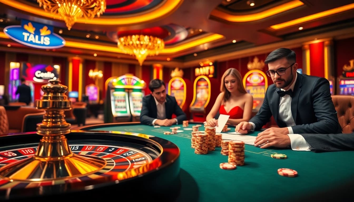 Engage with thrilling poker action at https://l444.art/ showcasing luxury casino features and vibrant gaming atmosphere.