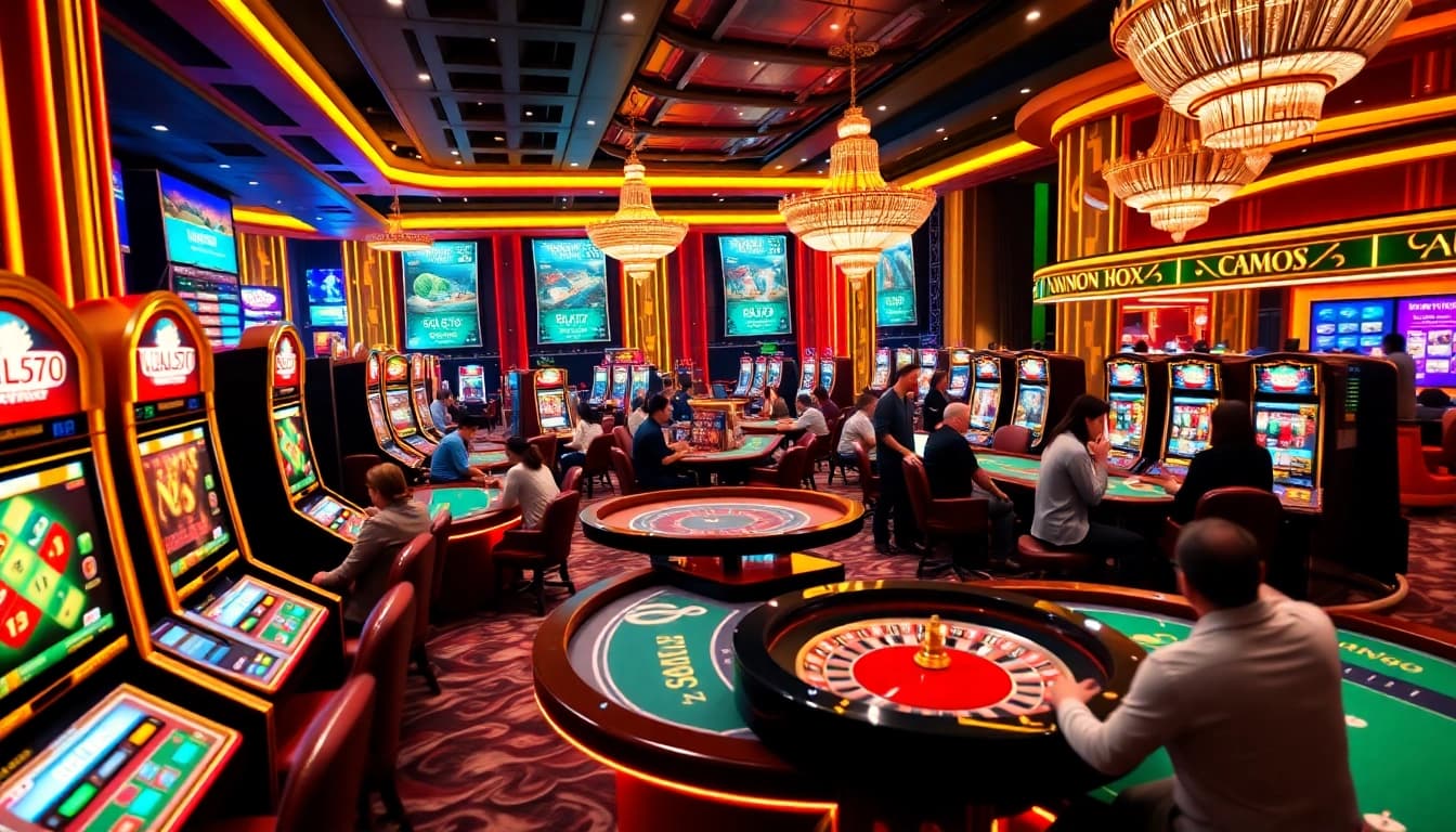 Experience the excitement of online gambling at NK88.com with vibrant casino games.