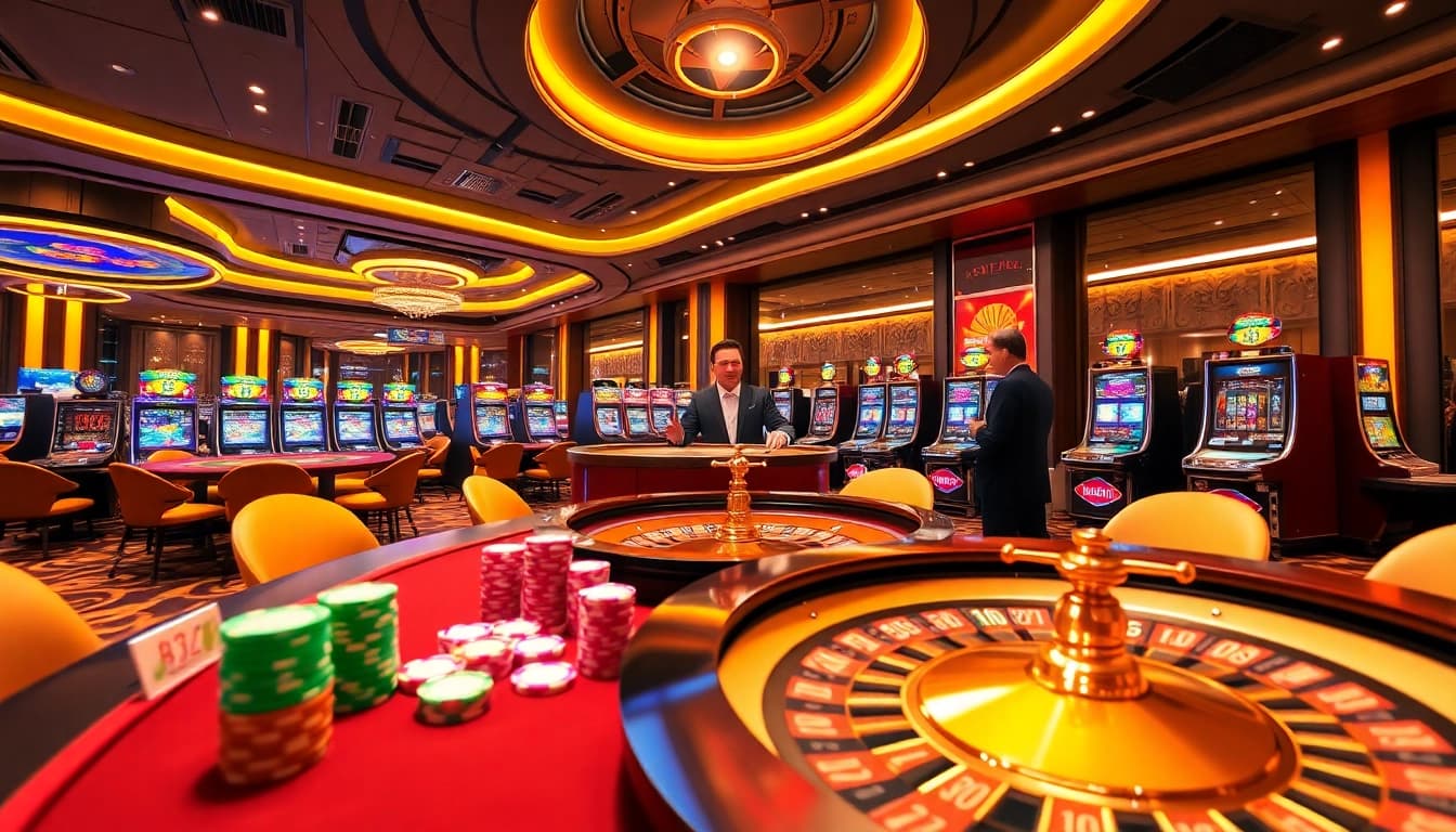 B52 offers an exciting gambling experience with vibrant slot machines and thrilling games.