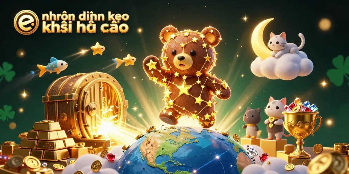 Engaging illustration showcasing nhận định kèo nhà cái in the exciting world of sports betting.
