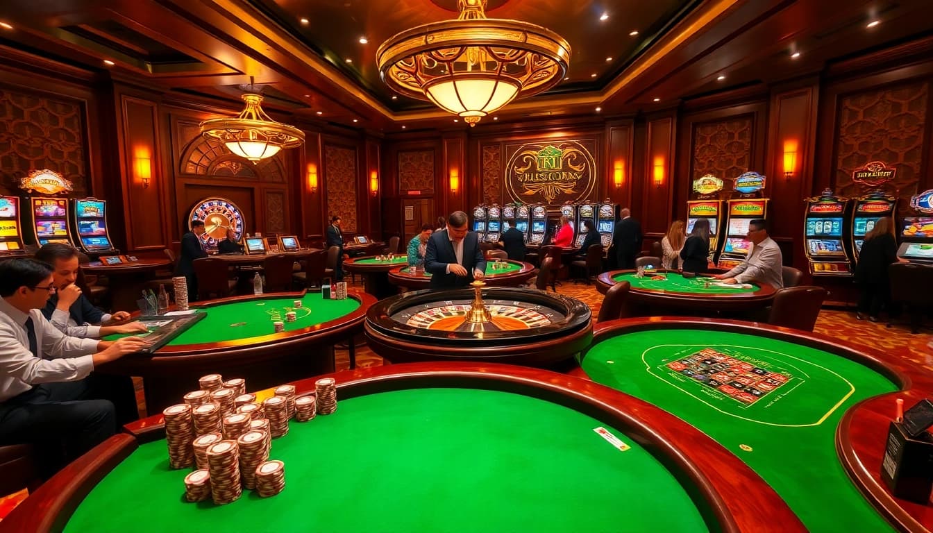 Experience the thrill of luxury gambling at https://rr9957.com/ with vibrant casino tables, dealers, and exciting games.