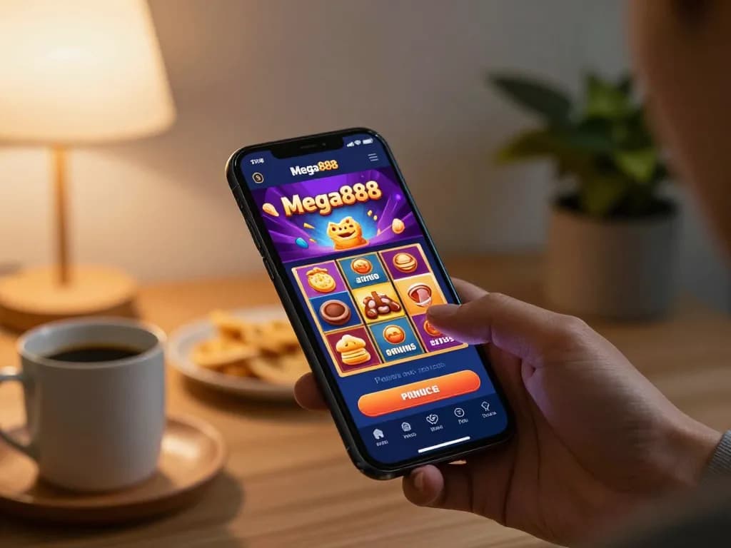 Muatturun Mega888 dengan mudah di telefon pintar anda sambil menikmati pengalaman permainan di rumah yang selesa.
