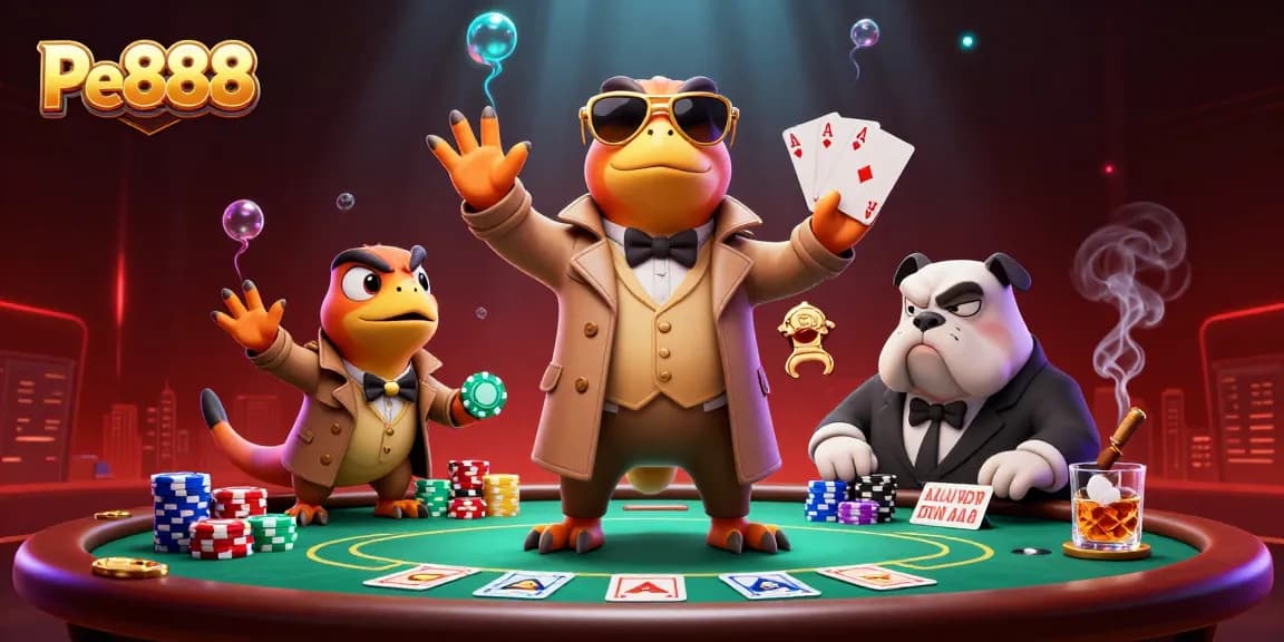 Impressively capture the excitement of Pe888 casino with raptors in disguise attempting to enter a VIP lounge.