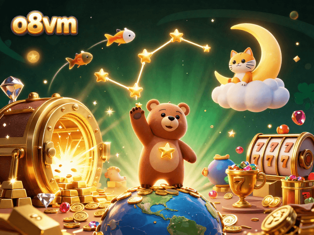 Experience thrilling wins at o8vm with catchy slots and dazzling treasures shining in a magical scene.