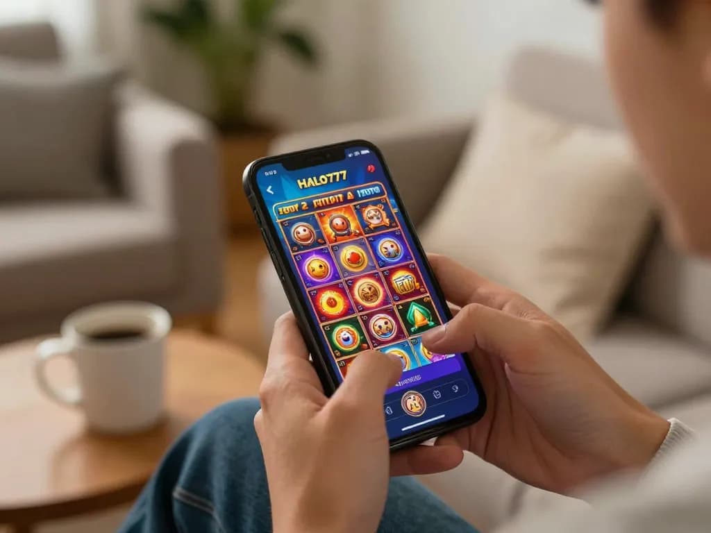 Rasakan sensasi permainan kasino halo777 di smartphone Anda dalam suasana yang nyaman