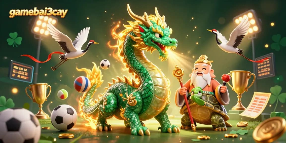 Experience gamebai3cay's thrilling action with dynamic characters in an immersive casino scene.