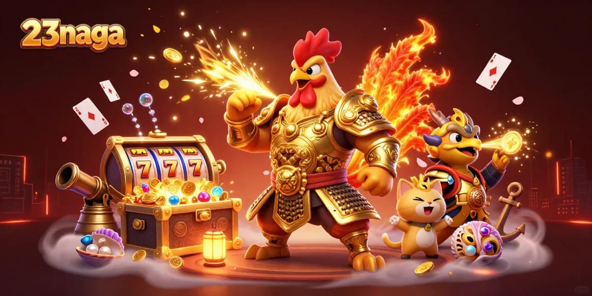 23naga players enjoy an exhilarating casino experience with dynamic slot reels and vibrant winnings.