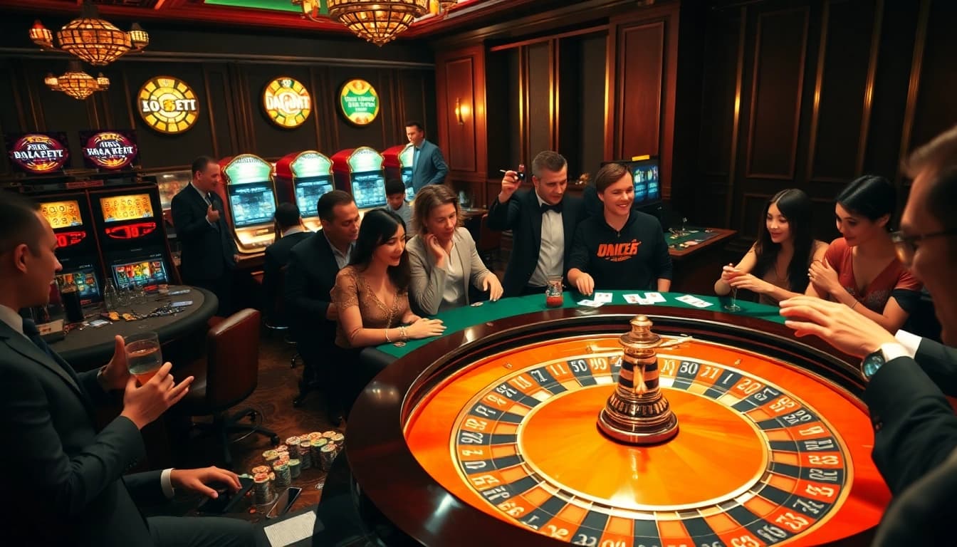 Experience thrilling gaming at https://sao789.icu/ with engaging casino tables and vibrant atmosphere.