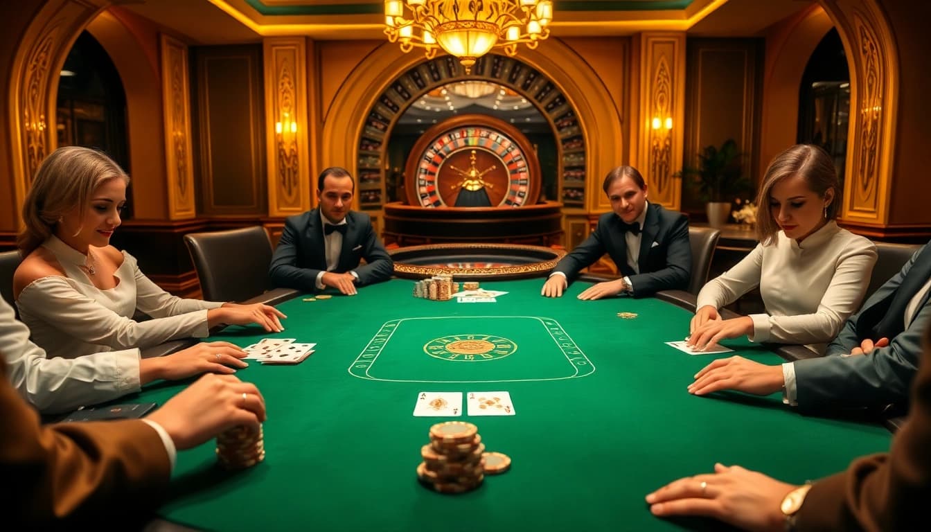 Experience thrilling poker action at https://gg88.biz/, featuring luxurious casino tables and exciting gameplay.