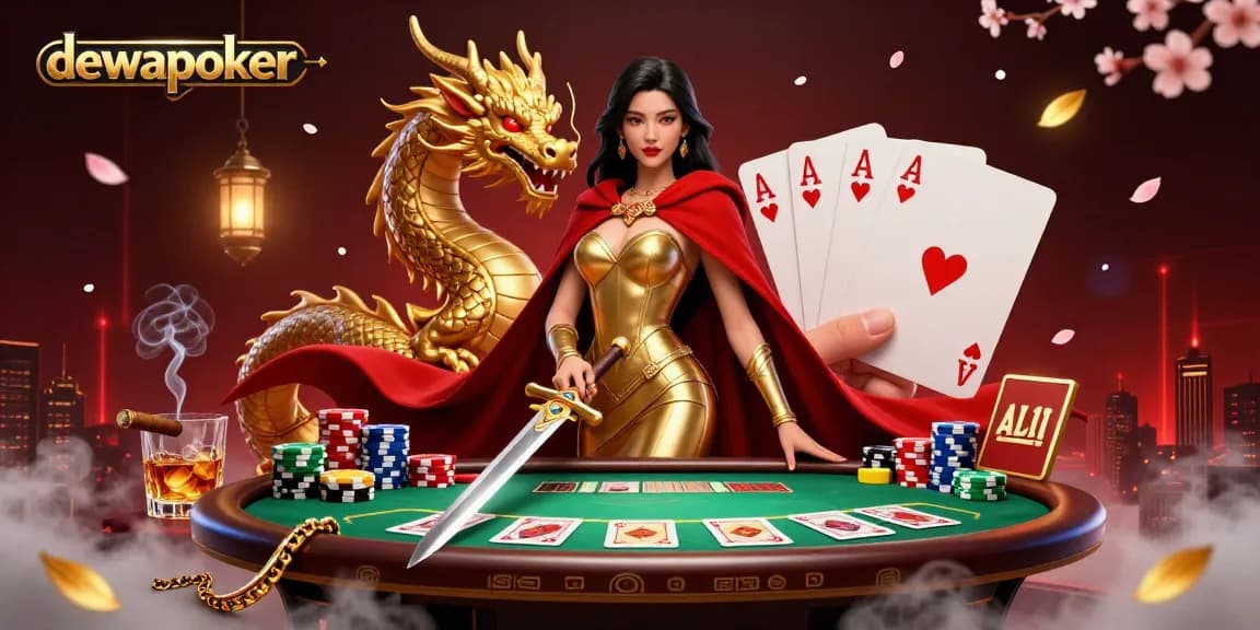 Dewapoker offers a thrilling poker experience with vibrant card games and rich visuals.