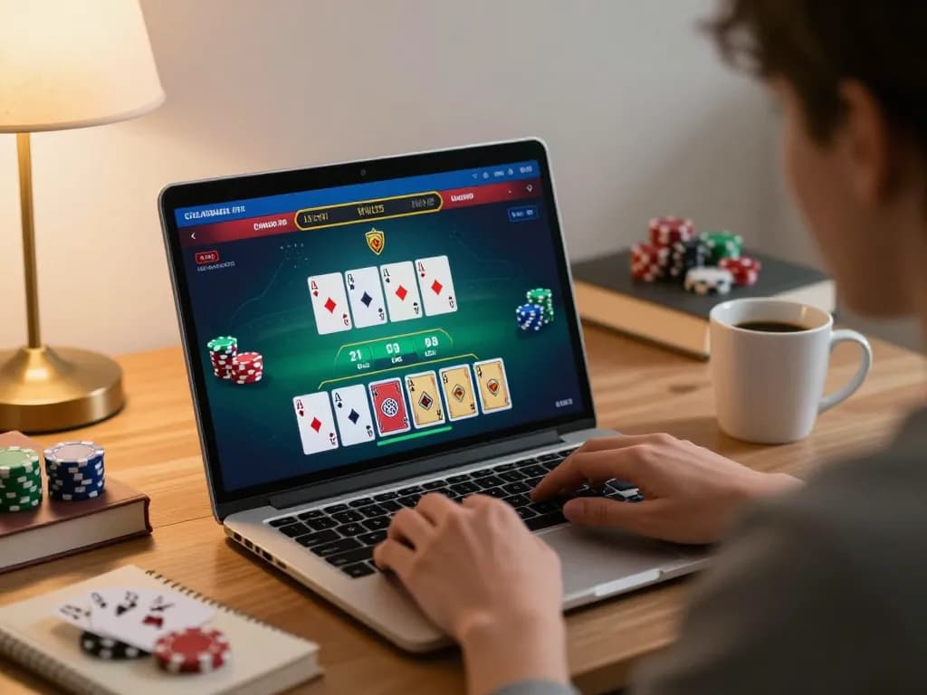 pemain hargatoto membuat taruhan strategis dalam permainan blackjack dealer langsung di rumah