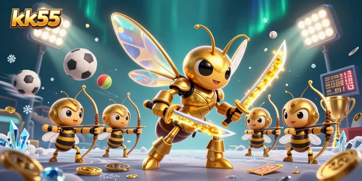 kk55 captivates players with a vibrant 3D casino scene filled with dynamic betting elements.