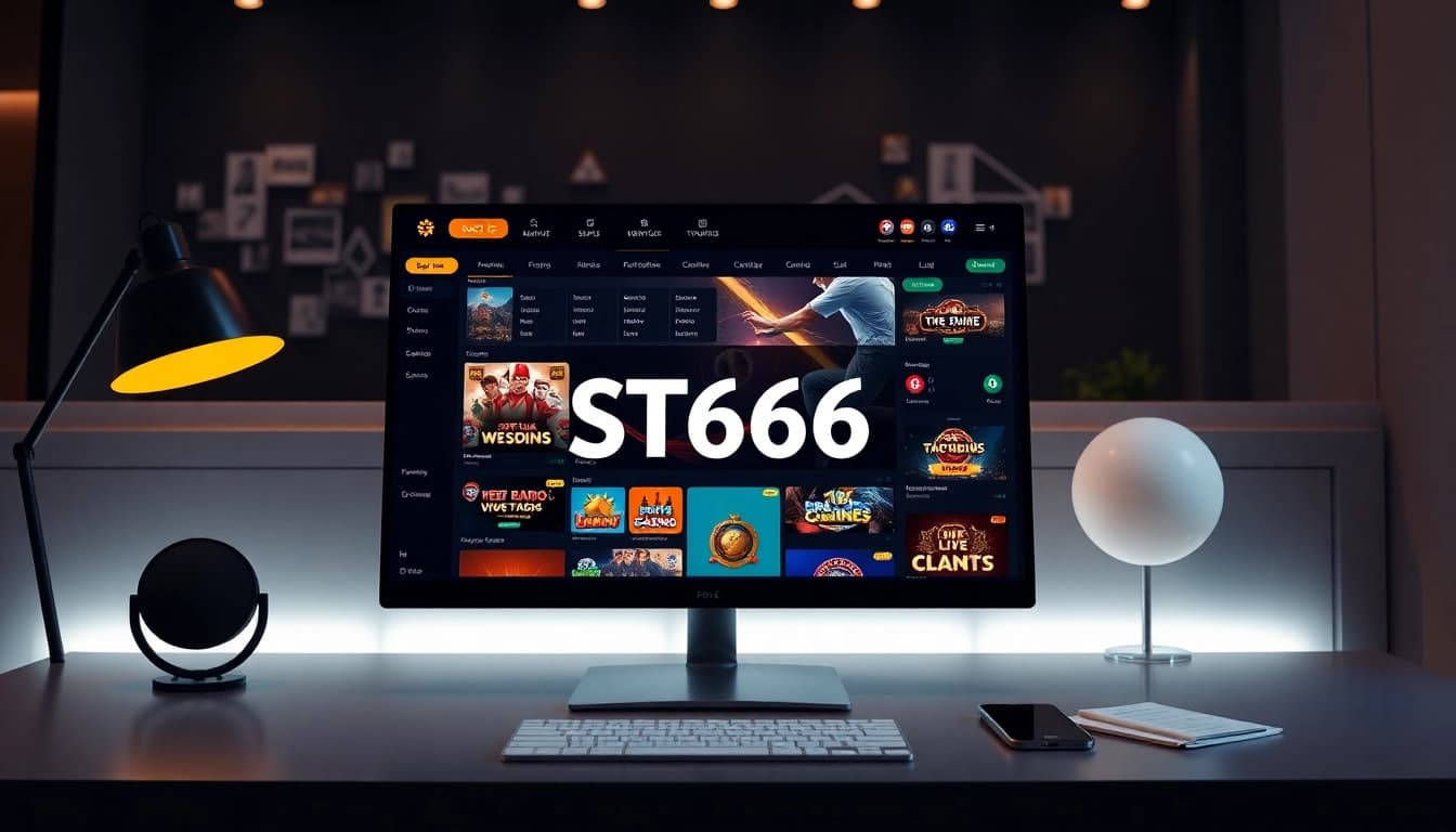 ST666 online betting platform showcasing premium gaming experience and user-friendly interface.