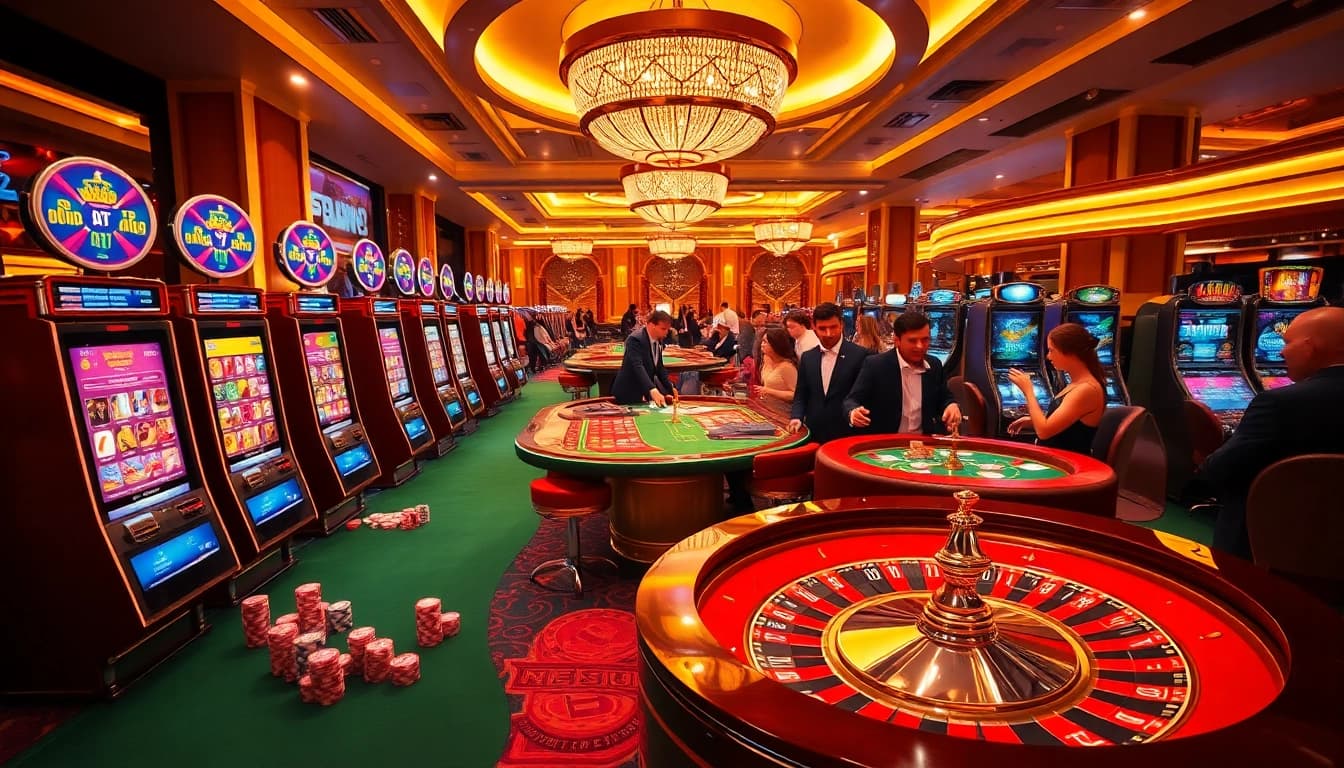 Experience the excitement of online gaming with oxbet mobi in luxurious casino settings.