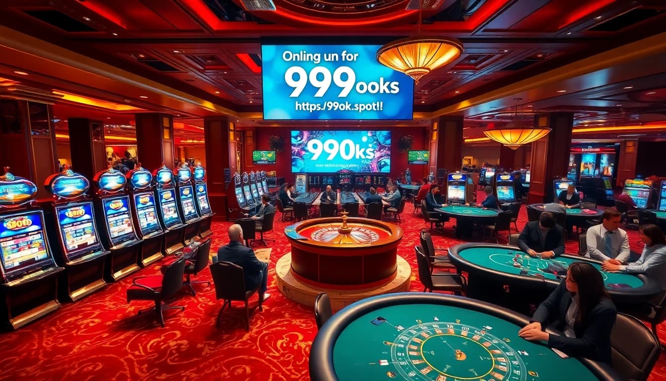 Experience the thrill of winning at https://99ok.spot/ with luxurious casino games and vibrant excitement.