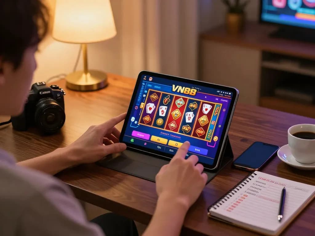 Engaging with the VN88 gaming app at home for an exciting casino experience