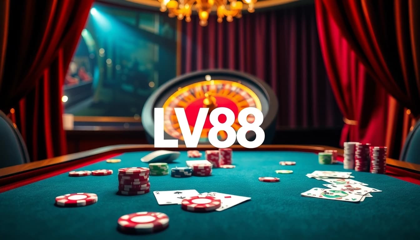 Experience fast-paced excitement at LV88, engaging in online casino games with thrilling action.