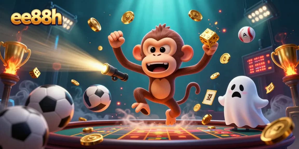 Engage with ee88h and experience thrilling casino moments with a ghost-hunting puppy tracking a playful poltergeist.