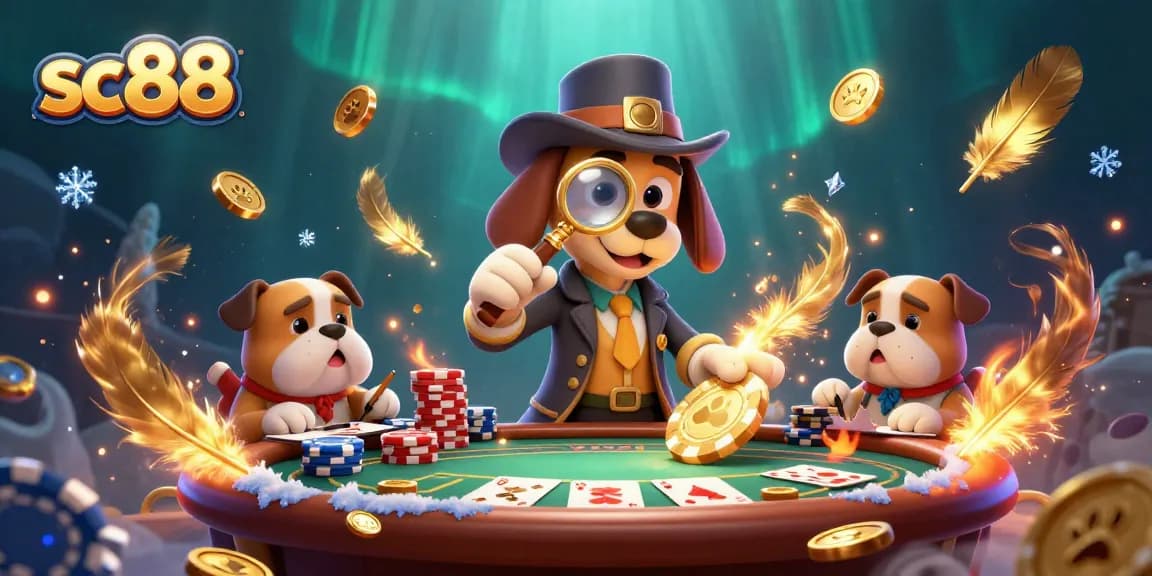 Experience the excitement of sc88 at your poker table, exploring clues to win big!