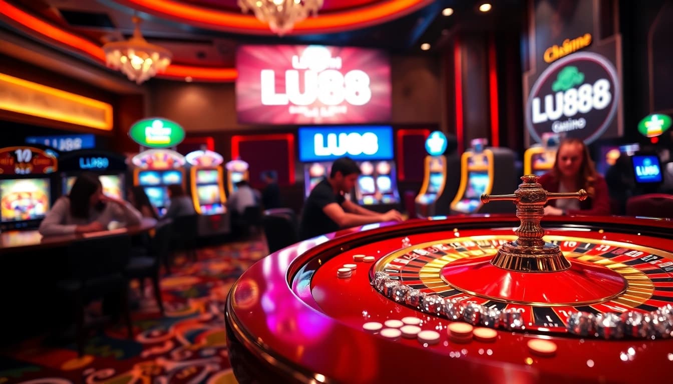 Experience the thrill of gambling at https://lu88.soccer/ with dynamic roulette tables and vibrant casino ambiance.