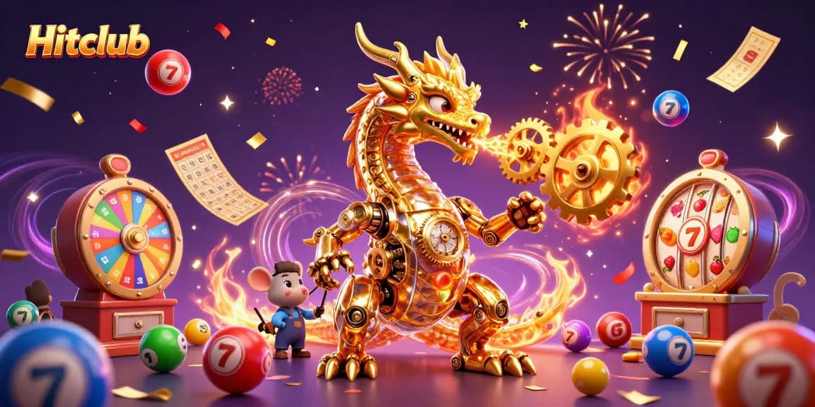 Engage in the electrifying action at Hitclub with dynamic lottery and gaming elements showcased vividly.