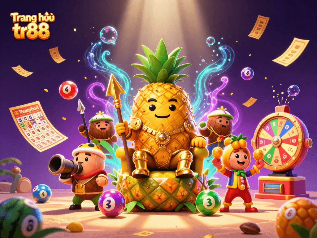 Engage with thrilling games at Trang chủ tr88 featuring vibrant casino elements and playful characters.