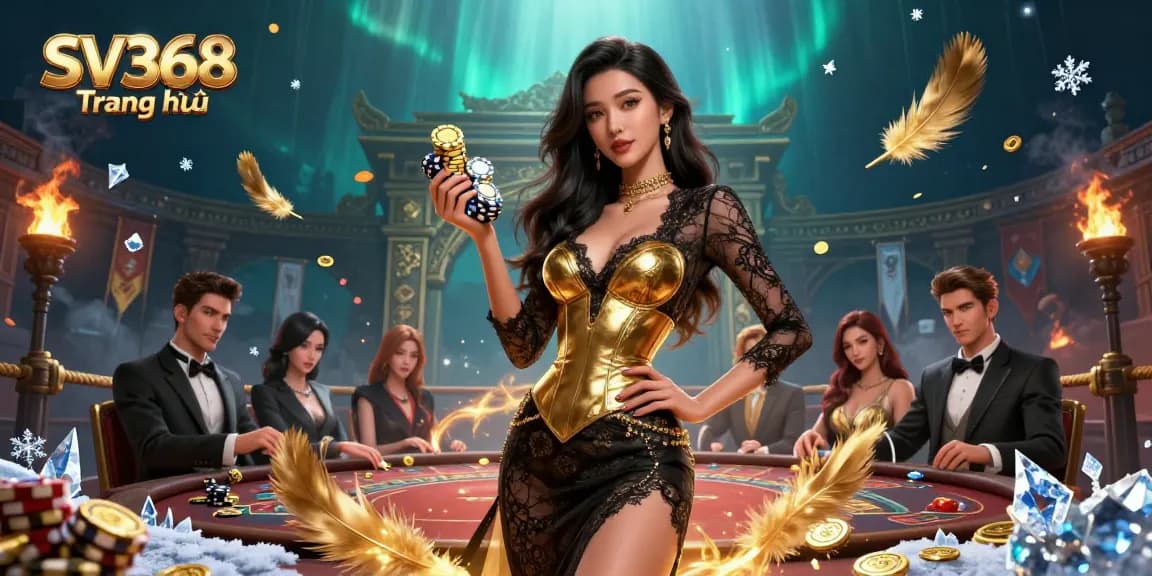Bet on SV368 Trang chủ in style, featuring high-stakes cockfighting with glamorous vibes.