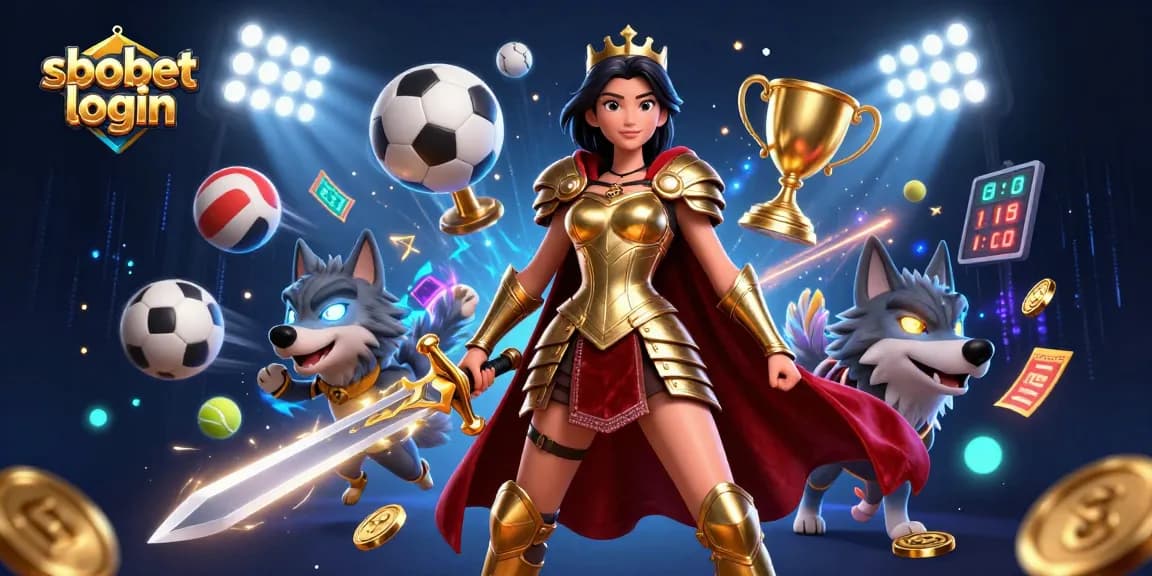 Experience sbobet login with thrilling gameplay among energetic sports elements and captivating characters.
