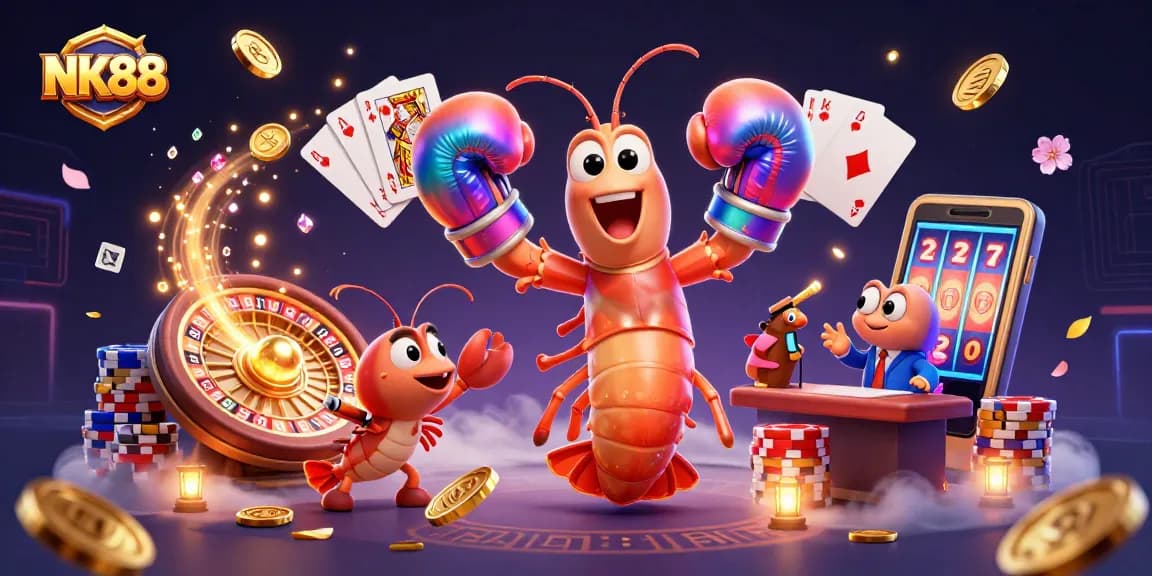Experience thrilling gameplay at NK88 with captivating characters and exciting casino elements.