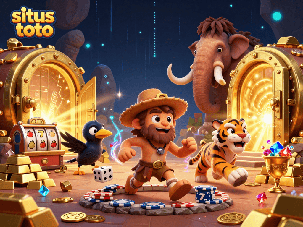 Engage in thrilling games at situs toto featuring vibrant 3D casino elements and dynamic slot action.