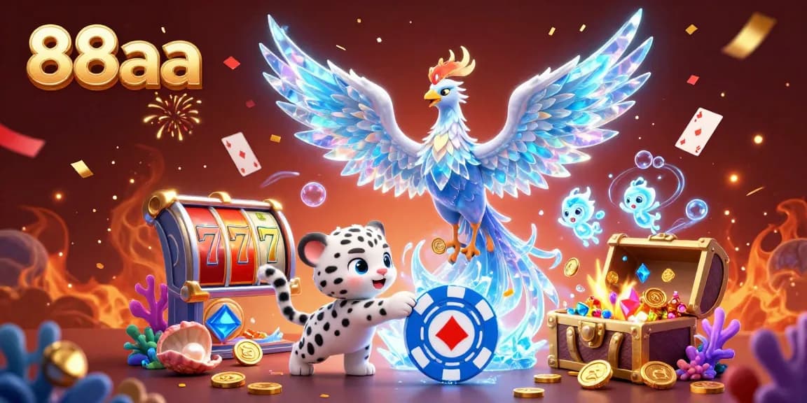 Spin your way to fortune with 88aa's enchanting casino adventure featuring iconic characters.