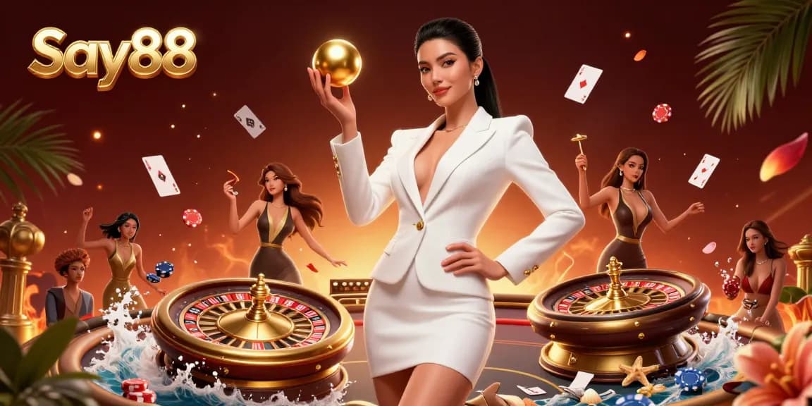 Engage with Say88 while enjoying a vibrant online casino scene full of poker excitement and luxury.