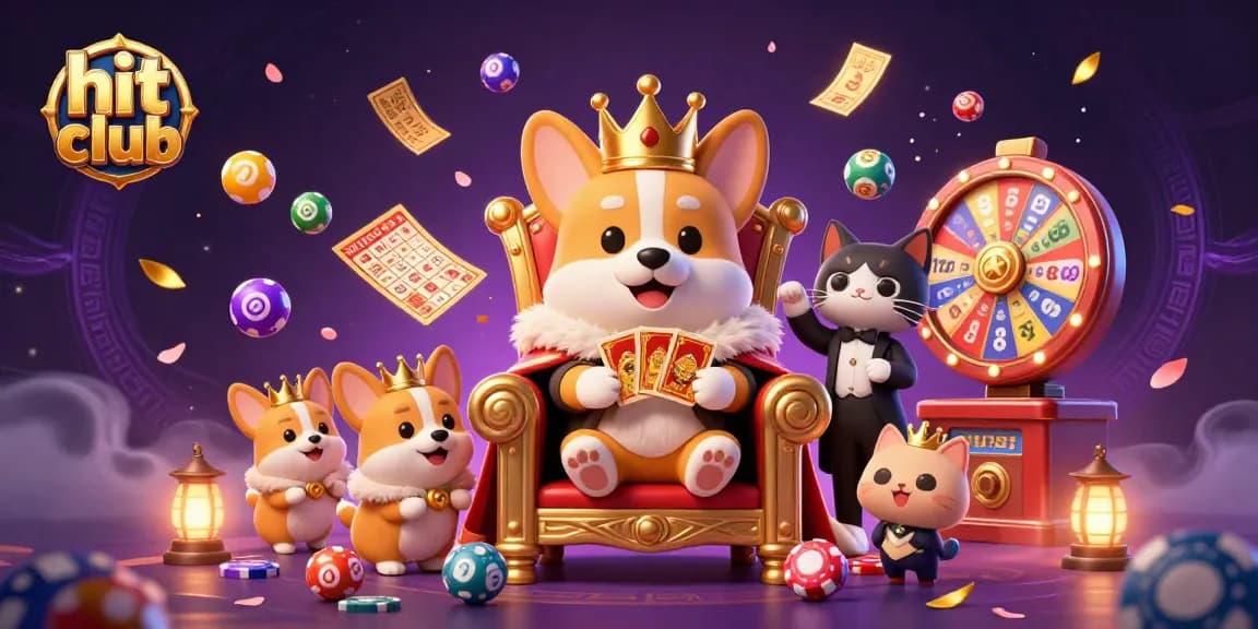 Join the hit club and embrace the excitement of vibrant gaming at this dynamic illustration.