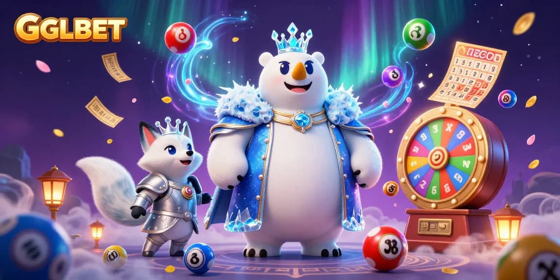 Engage with GGLBET's thrilling casino universe through this vibrant 3D illustration.