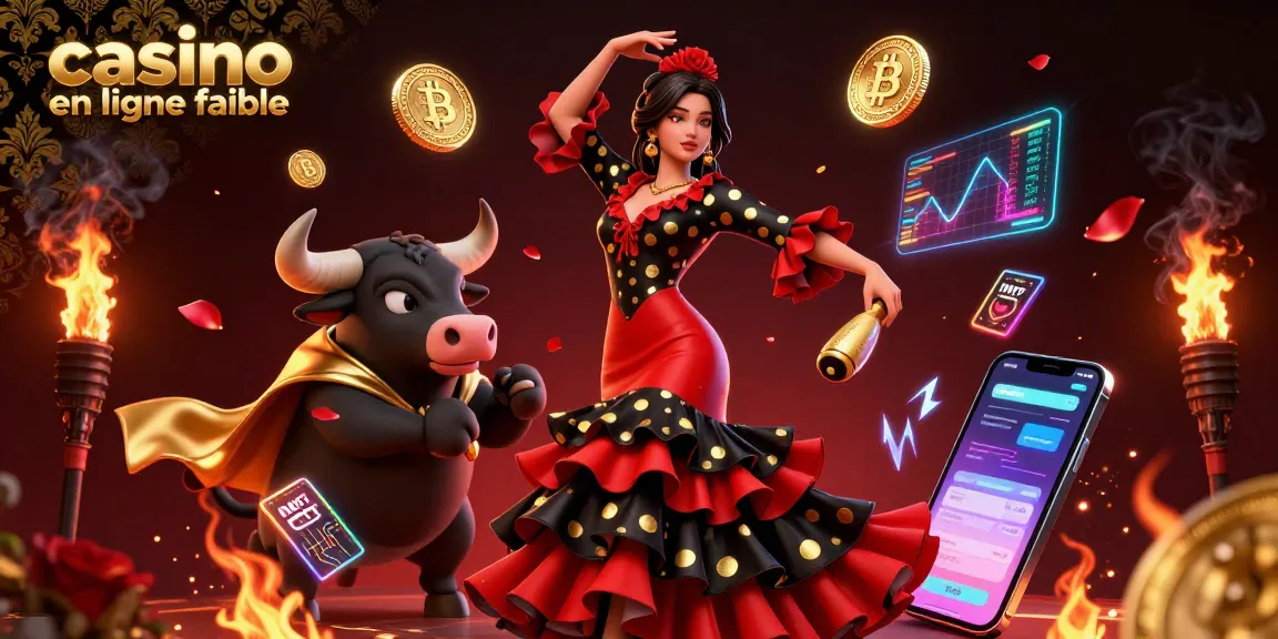 Découvrez l'excitation du casino en ligne fiable avec des personnages vibrants et des éléments crypto dynamiques dans cette illustration captivante.