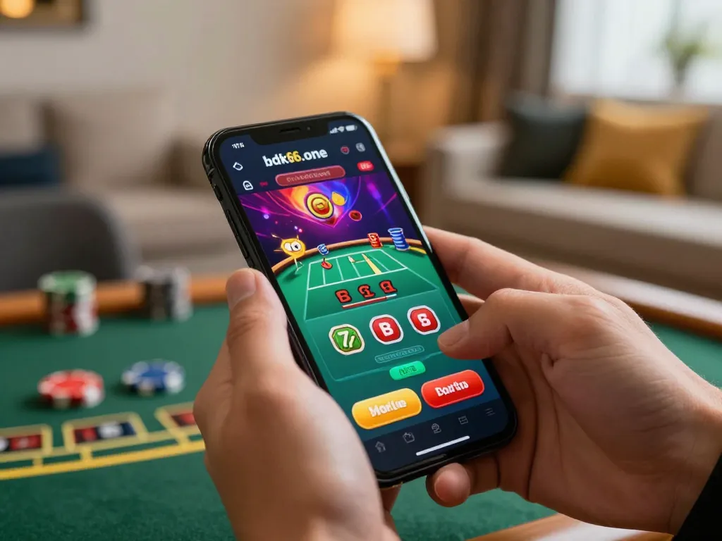 Engaging mobile gaming experience on bdtk66.one app with live dealer blackjack gameplay