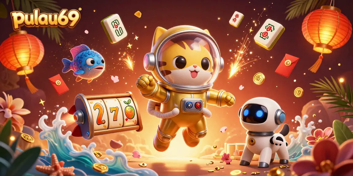Engage with pulau69's exceptional gaming world featuring a vibrant casino scene.