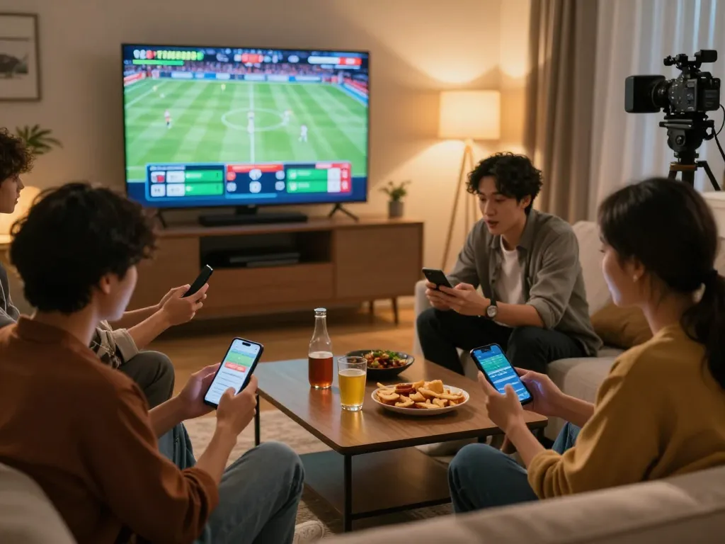 Sbo top betting strategies showcased with friends engaged in lively online sports betting.
