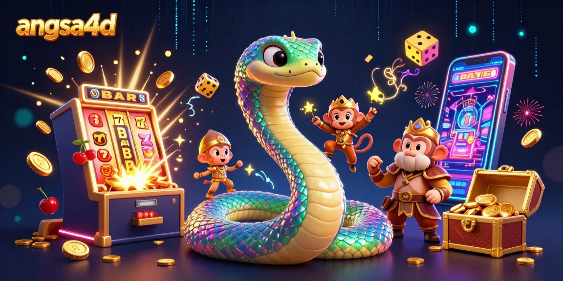 Experience exciting jackpots and vibrant gameplay at angsa4d with captivating characters and casino symbols.