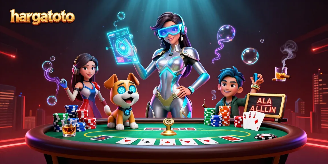 Terlibatlah dengan pengalaman hargatoto yang menarik yang menampilkan karakter 3D yang dinamis dan elemen kasino.